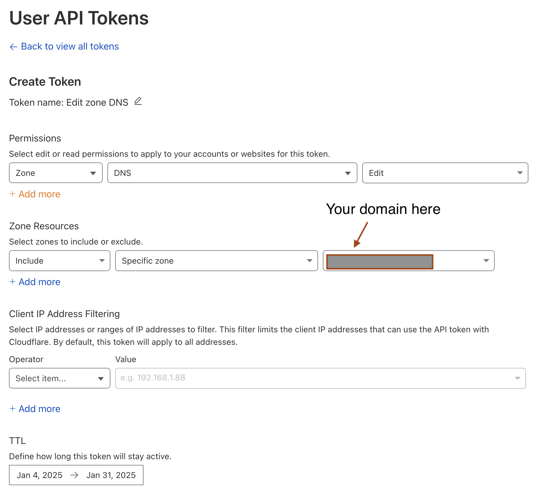 Cloudflare DNS Configuration